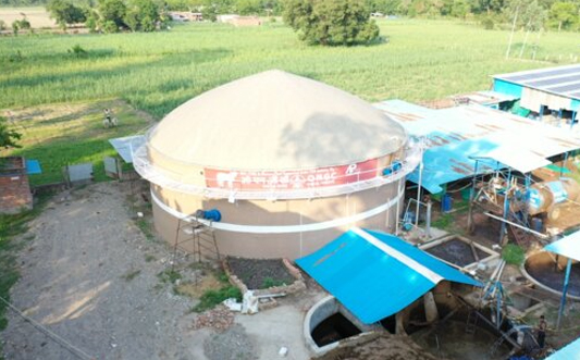 Krishnayan Gauraksha Bio CNG Plant